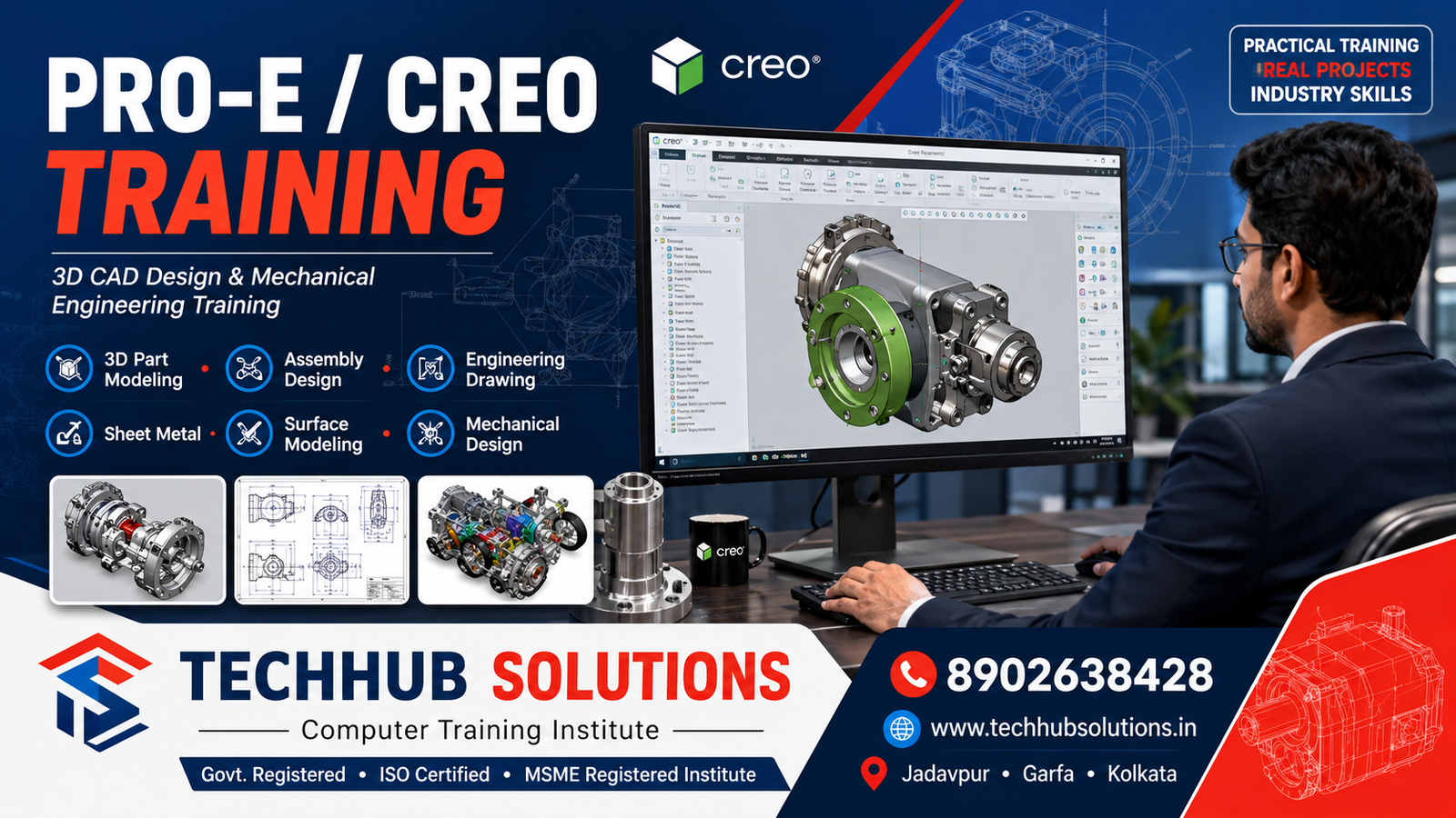 Pro-E Creo Training Kolkata